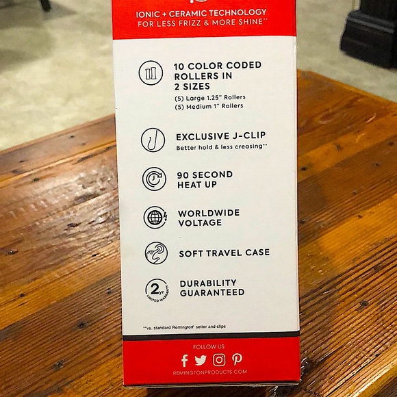 REMINGTON COMPACT HOT ROLLERS - Picture 2 of 4